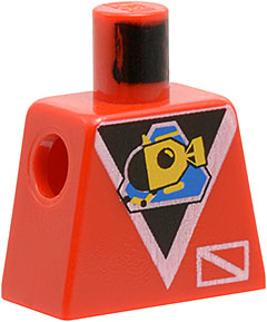 Torso Divers Submarine Logo Pattern