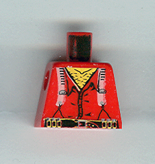 Torso Western Bandit Suspenders and Ammunition on Belt Pattern