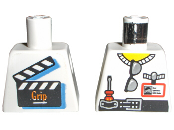 Torso Studios Grip Sunglasses, Screwdriver, Film Slate on Back Pattern