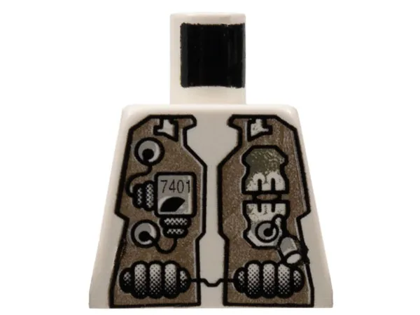 Torso Space Life on Mars (LoM) Spacesuit with '7401' Pattern