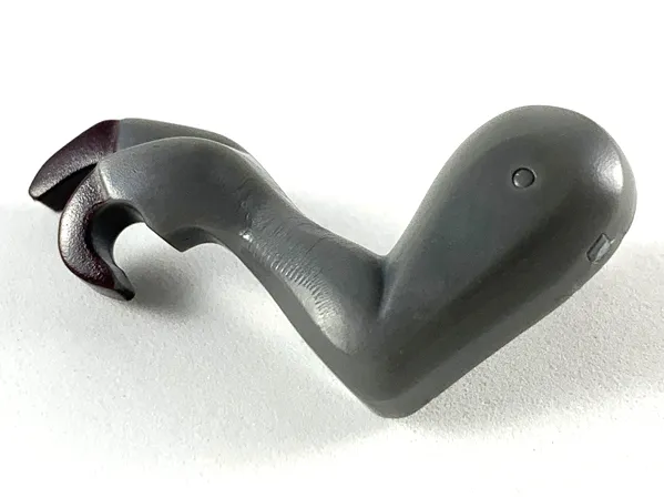 Dinosaur Leg Small (Front) Tyrannosaurus rex with Pin with Dark Brown Claws Pattern - Left