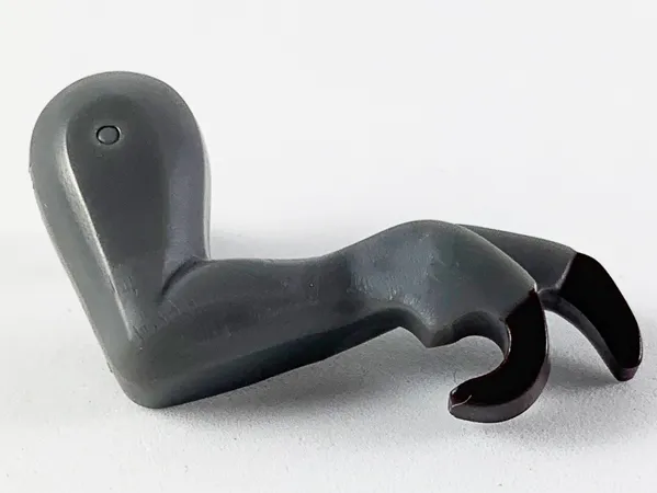 Dinosaur Leg Small (Front) Tyrannosaurus rex with Dark Brown Claws Pattern - Right