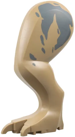 Dinosaur Leg Large (Rear) Tyrannosaurus rex Left with Black Pin with Dark Bluish Gray Markings Pattern