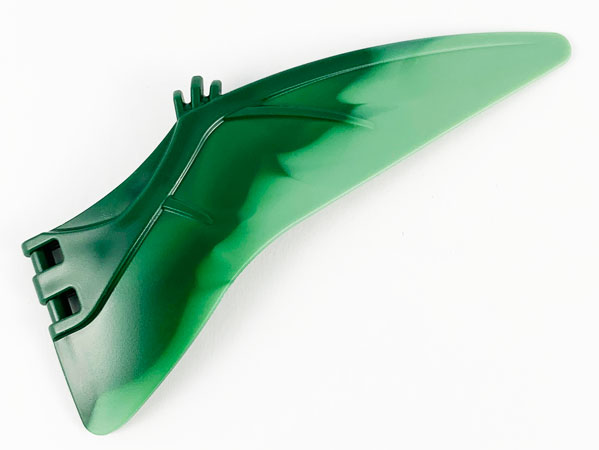 Dinosaur Wing Pteranodon - Right with Marbled Sand Green Edge Pattern