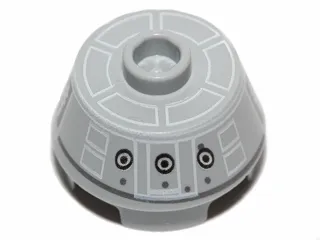 Cone 2 x 2 Truncated with SW R4-G0 Astromech Droid Pattern