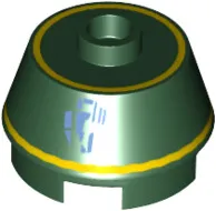 Cone 2 x 2 Truncated with SW R1-G4 Astromech Droid Pattern