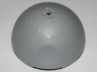 Cylinder Hemisphere 11 x 11, Studs on Top - Death Star Half with Superlaser