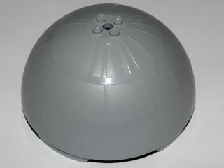 Cylinder Hemisphere 11 x 11, Studs on Top - Death Star Half