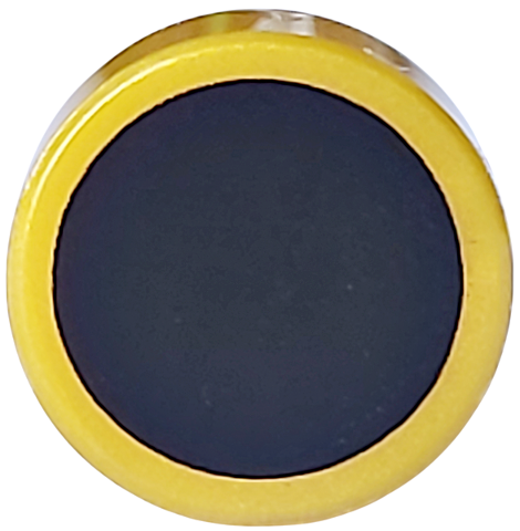 Tile, Round 1 x 1 with Large Black Circle Pattern