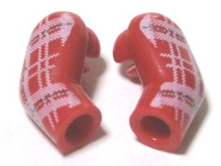 Arm, (Matching Left and Right) Pair with Plaid Shirt Pattern