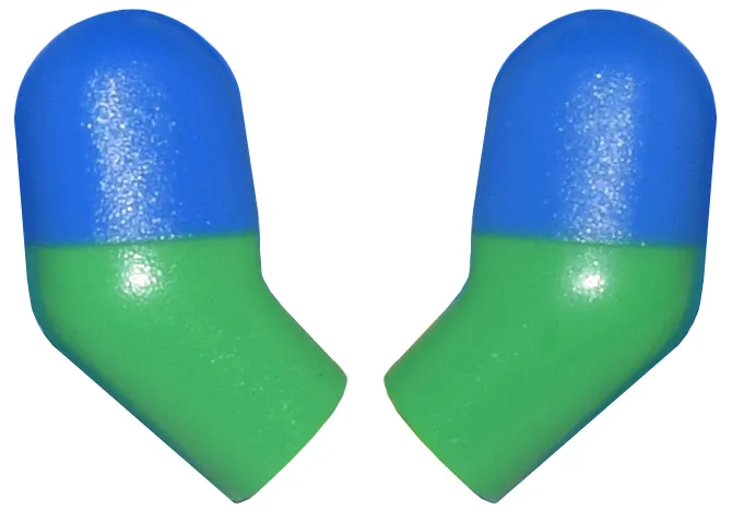 Arm, (Matching Left and Right) Pair with Molded Blue Short Sleeves  Pattern