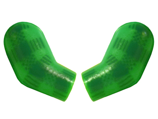 Arm, (Matching Left and Right) Pair with Green Plaid Pattern