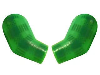 Arm, (Matching Left and Right) Pair with Green Plaid Pattern