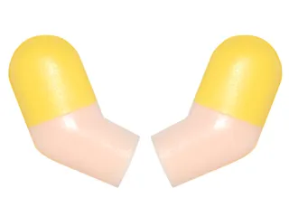 Arm, (Matching Left and Right) Pair with Molded Yellow Short Sleeves  Pattern
