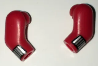 Arm, (Matching Left and Right) Pair with Silver Cuffs Pattern