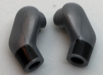 Arm, (Matching Left and Right) Pair with Black Cuff Pattern