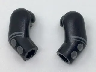 Arm, (Matching Left and Right) Pair with Silver Buttons Pattern