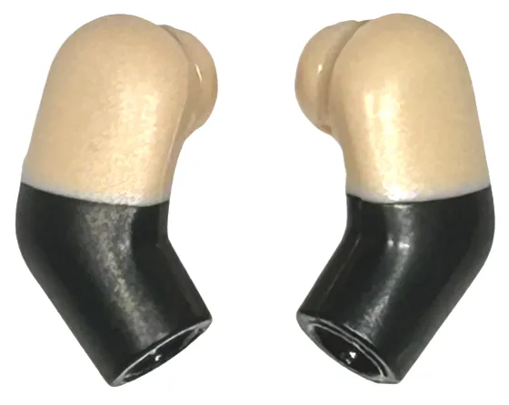 Arm, (Matching Left and Right) Pair with Molded Light Nougat Short Sleeves  Pattern