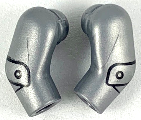 Arm, (Matching Left and Right) Pair with Elbow Joint Panels Pattern