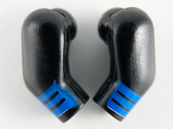 Arm, (Matching Left and Right) Pair with 3 Blue Stripes Pattern