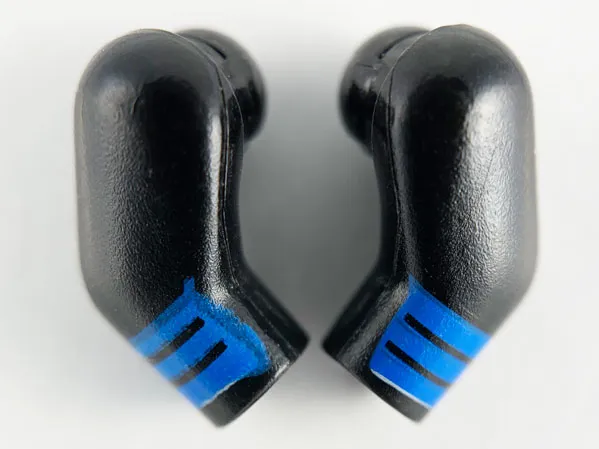 Arm, (Matching Left and Right) Pair with 3 Blue Stripes Pattern
