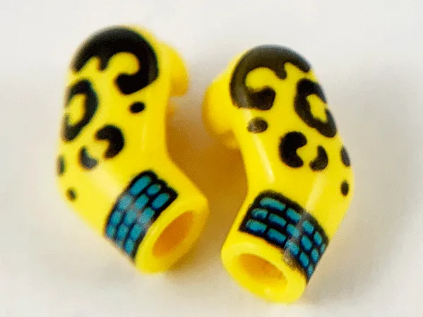 Arm, (Matching Left and Right) Pair with Spots and Cuffs Pattern