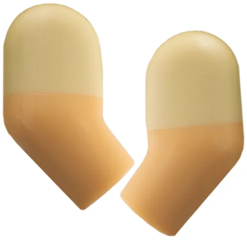 Arm, (Matching Left and Right) Pair with Molded Tan Short Sleeves  Pattern