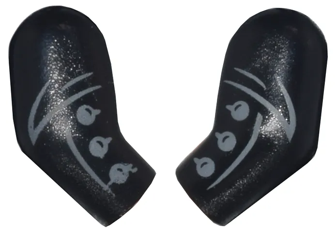 Arm, (Matching Left and Right) Pair with Dark Bluish Gray Buttons and Folds Pattern