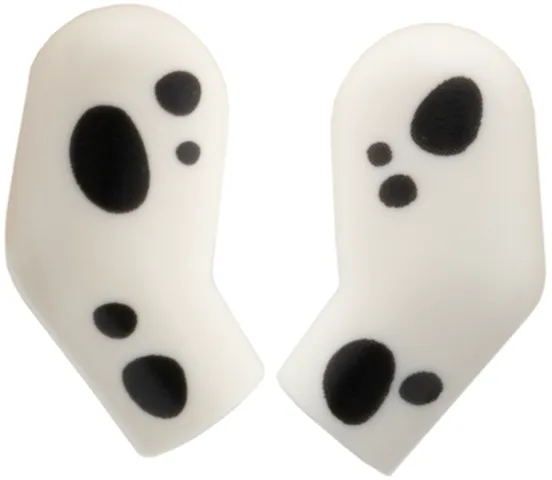 Arm, (Matching Left and Right) Pair with Black Spots Pattern