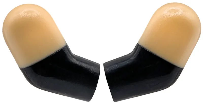 Arm, (Matching Left and Right) Pair with Molded Medium Tan Short Sleeves  Pattern
