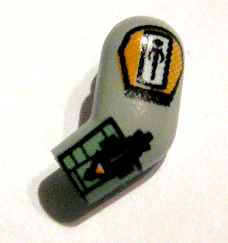 Arm, Left with SW Boba Fett Pattern