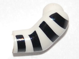 Arm, Left with 4 Black Stripes Pattern