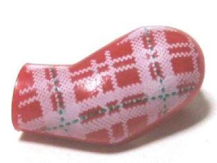 Arm, Left with Plaid Shirt Pattern