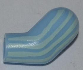 Arm, Left with Light Aqua Stripes Pattern