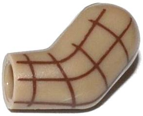 Arm, Left with Brown Plaid Shirt Pattern