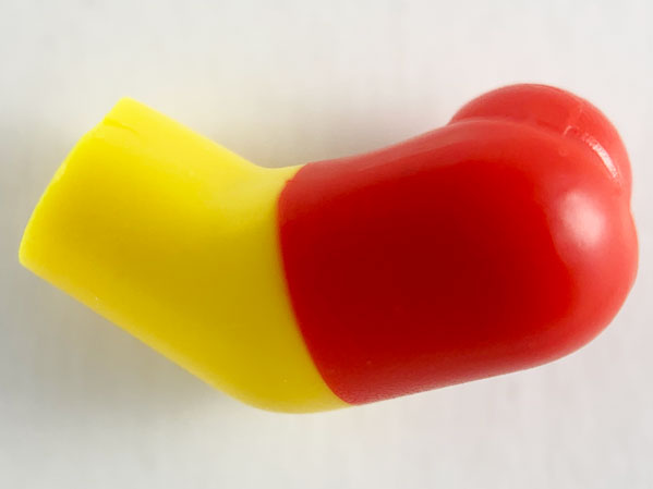 Arm, Left with Molded Red Short Sleeve  Pattern