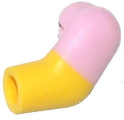 Arm, Left with Molded Bright Pink Short Sleeve  Pattern