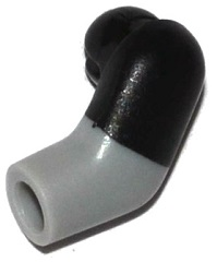 Arm, Left with Molded Black Short Sleeve  Pattern