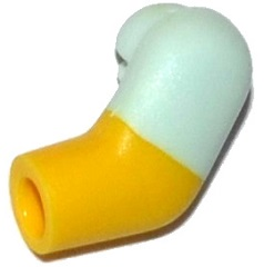 Arm, Left with Molded Light Aqua Short Sleeve  Pattern