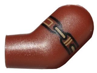 Arm, Left with Black and Dark Tan Band on Upper Arm Pattern