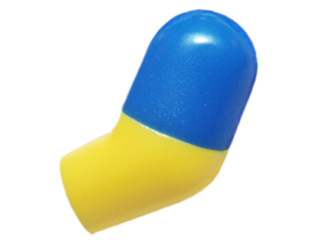 Arm, Left with Molded Blue Short Sleeve  Pattern