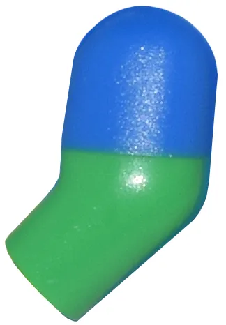 Arm, Left with Molded Blue Short Sleeve  Pattern