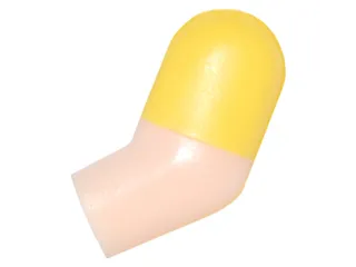 Arm, Left with Molded Yellow Short Sleeve  Pattern