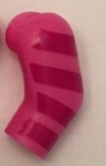 Arm, Left with 4 Magenta Stripes Pattern