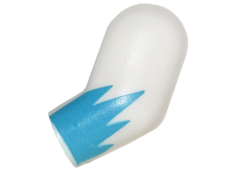 Arm, Left with Dark Azure Jagged Cuff Pattern