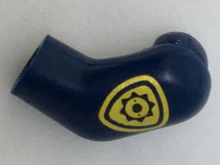 Arm, Left with Gold Police Badge Pattern