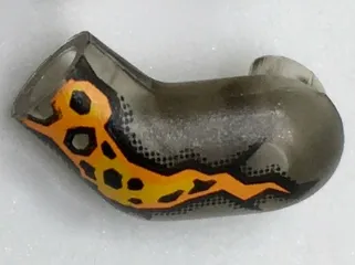 Arm, Left with Orange and Yellow Flame Pattern