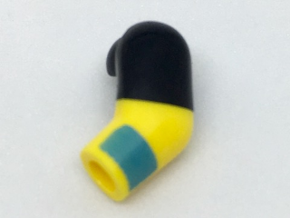 Arm, Left with Wristband and Black Short Sleeve Pattern