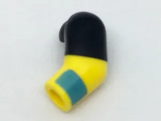 Arm, Left with Wristband and Black Short Sleeve Pattern