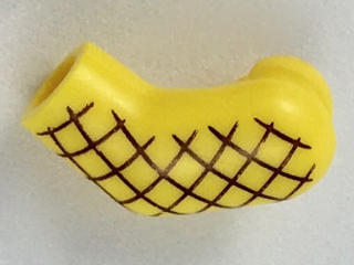 Arm, Left with Dark Brown Crisscross Pattern